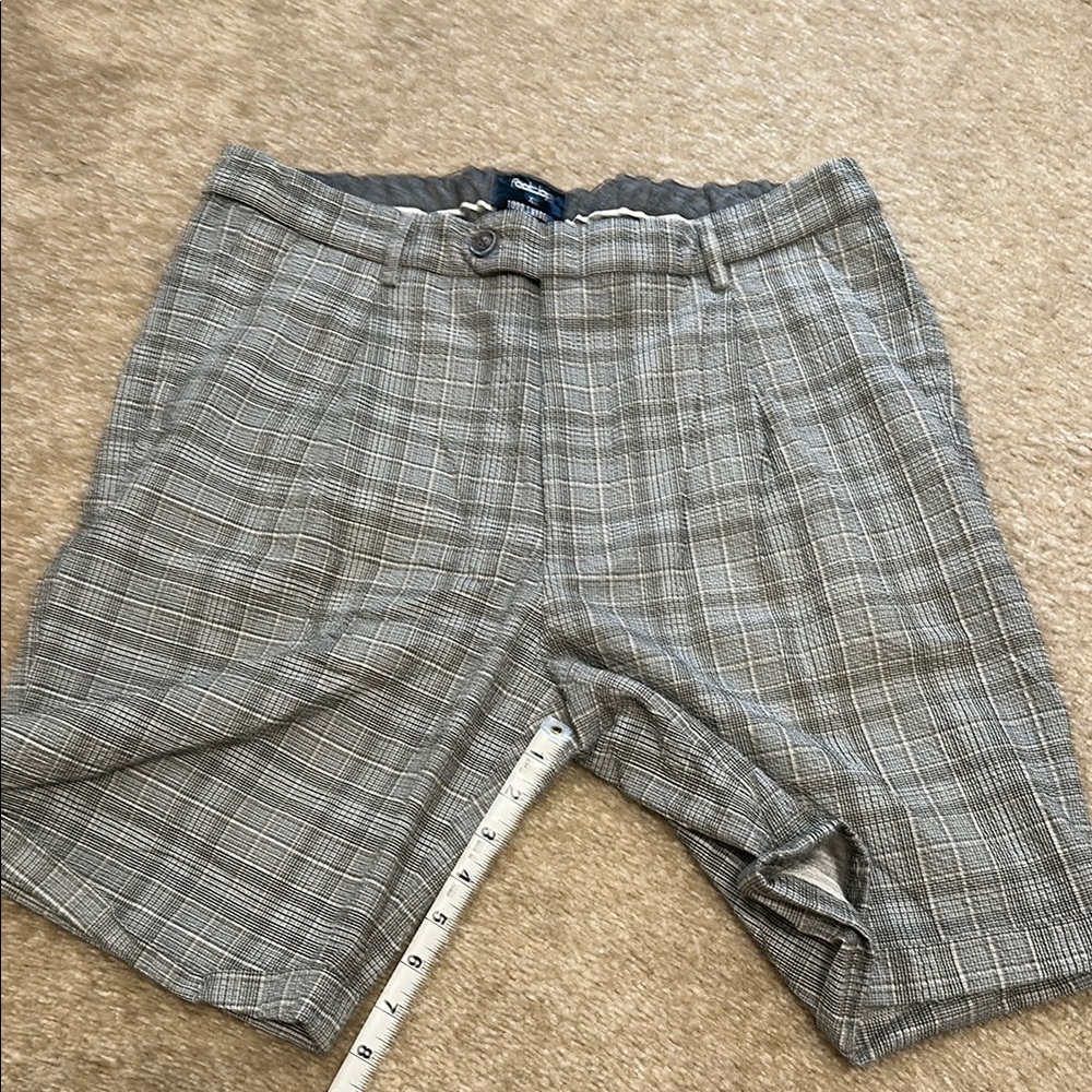 FootJoy X Todd Snyder Gray Plaid Men's Shorts-L